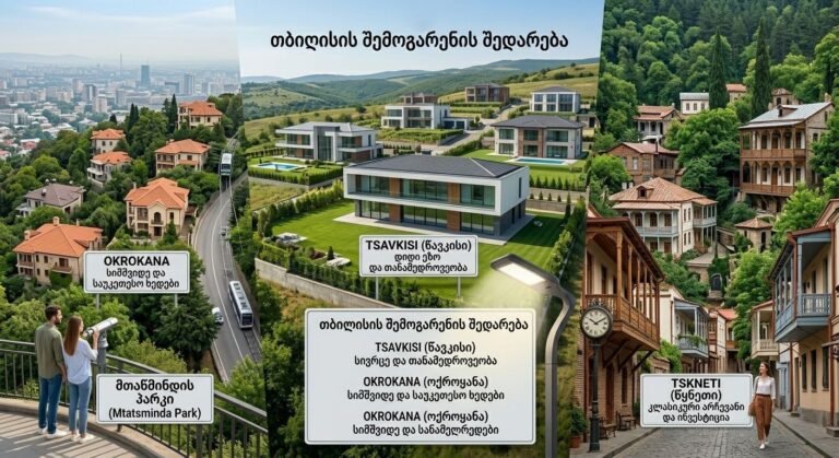 საუკეთესო სააგარაკე ზონები თბილისთან